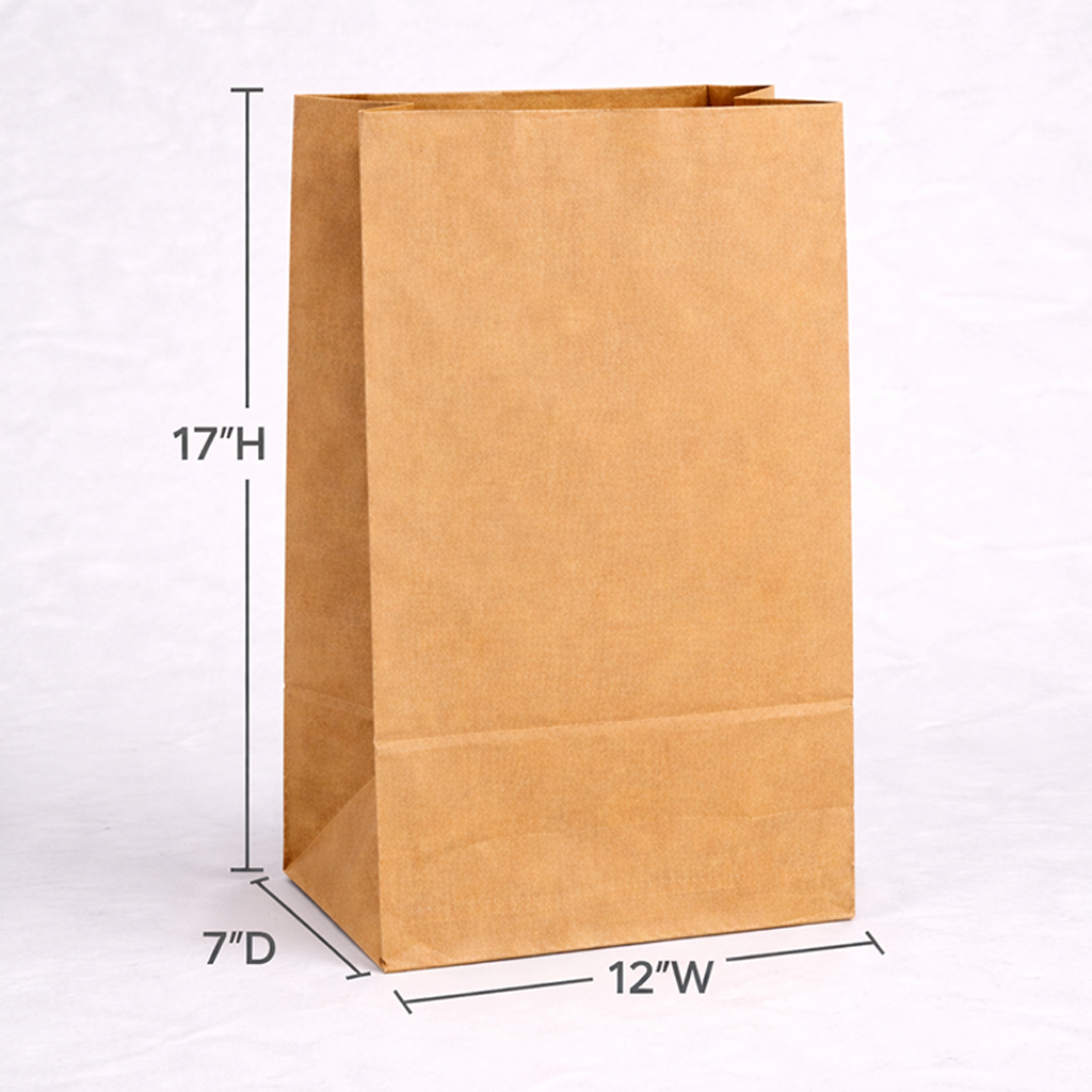 Plain SOS Paper Bags