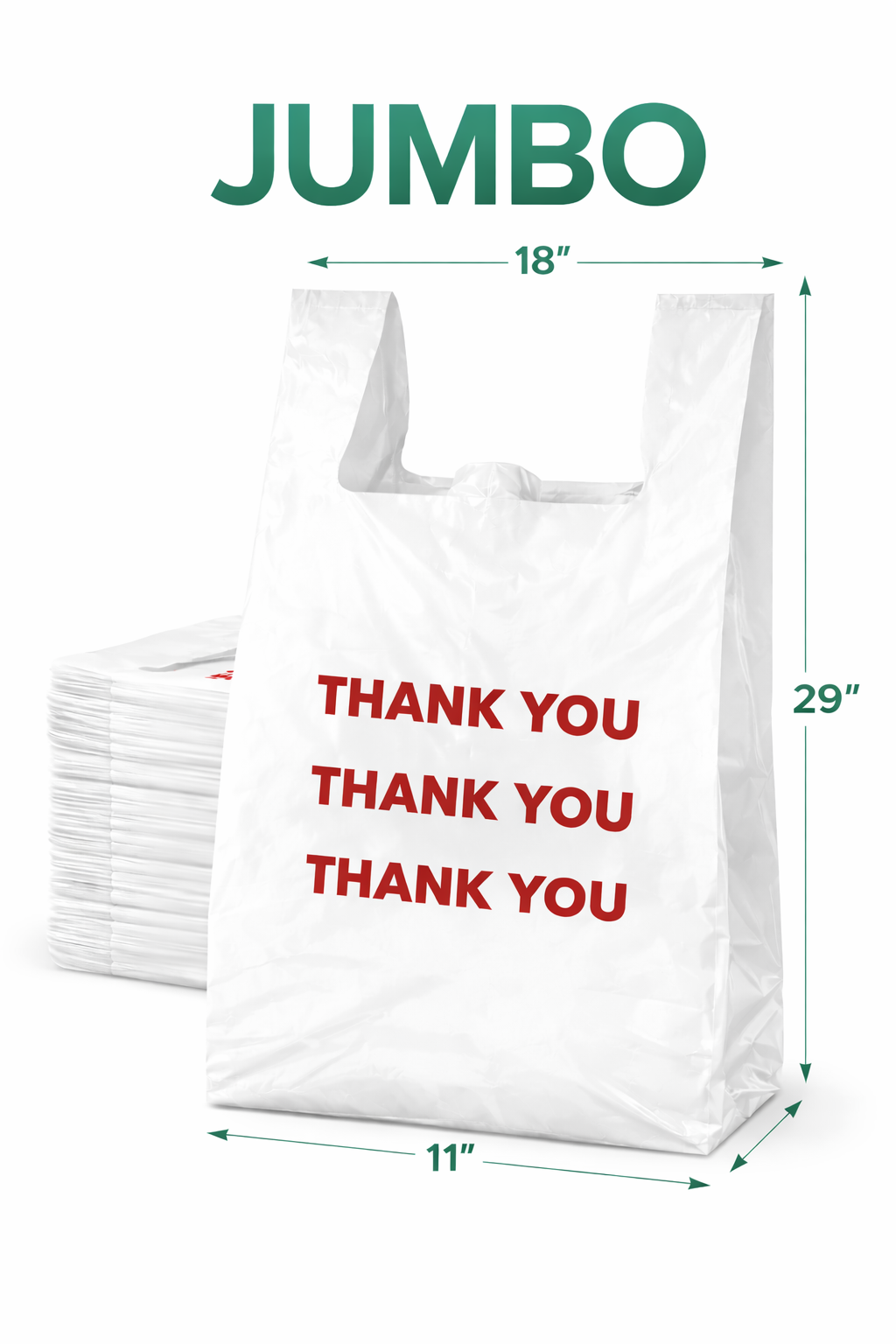 "THANK YOU" Plastic Bag