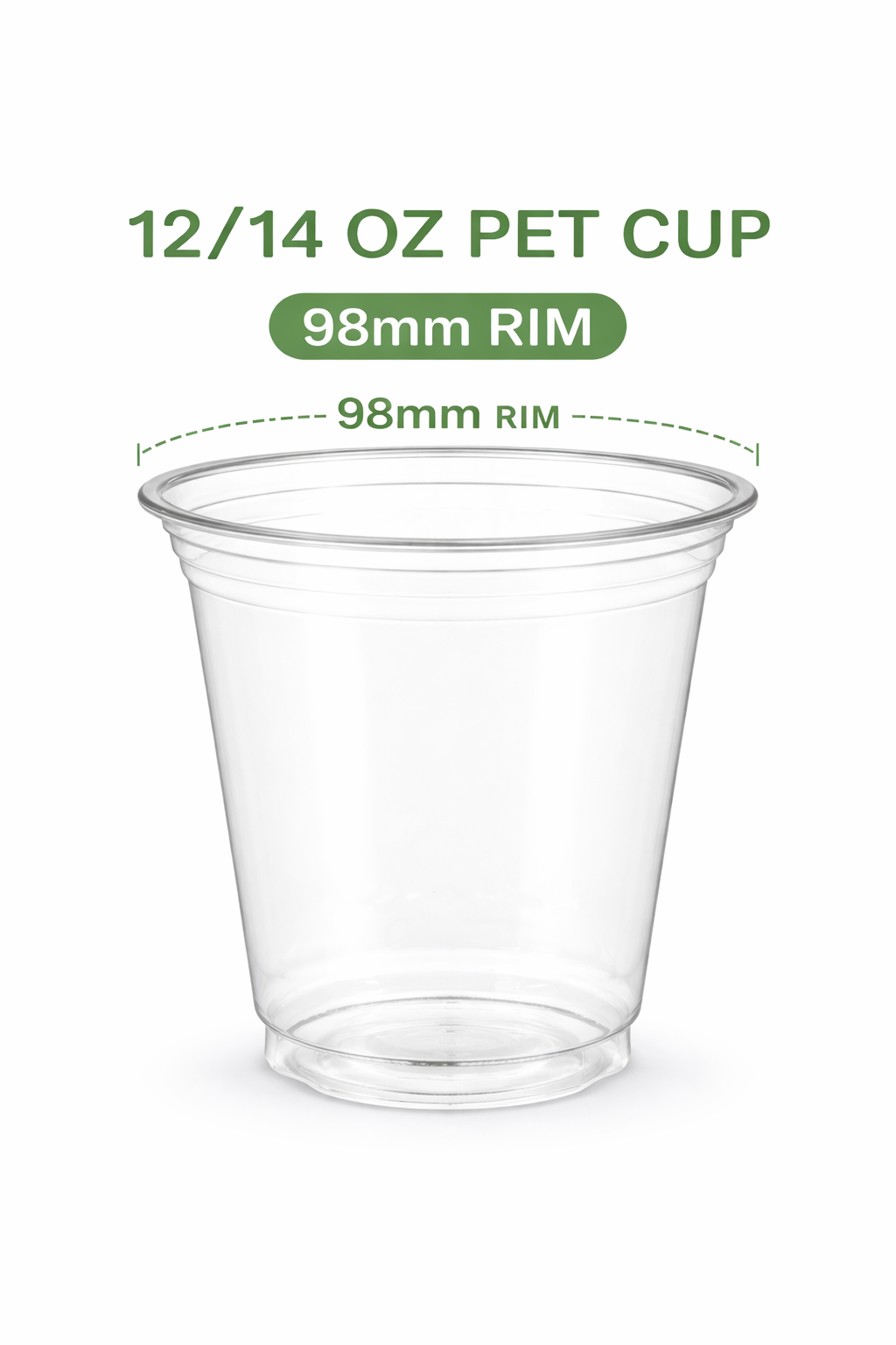 Custom Ultra Clear Plastic Cold Cups