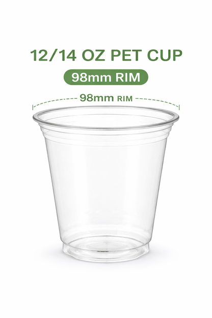Custom Ultra Clear Plastic Cold Cups