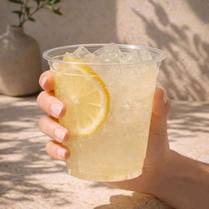 Plain Ultra Clear Plastic Cold Cups