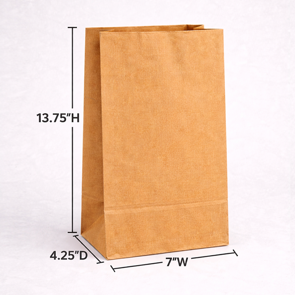 Plain SOS Paper Bags