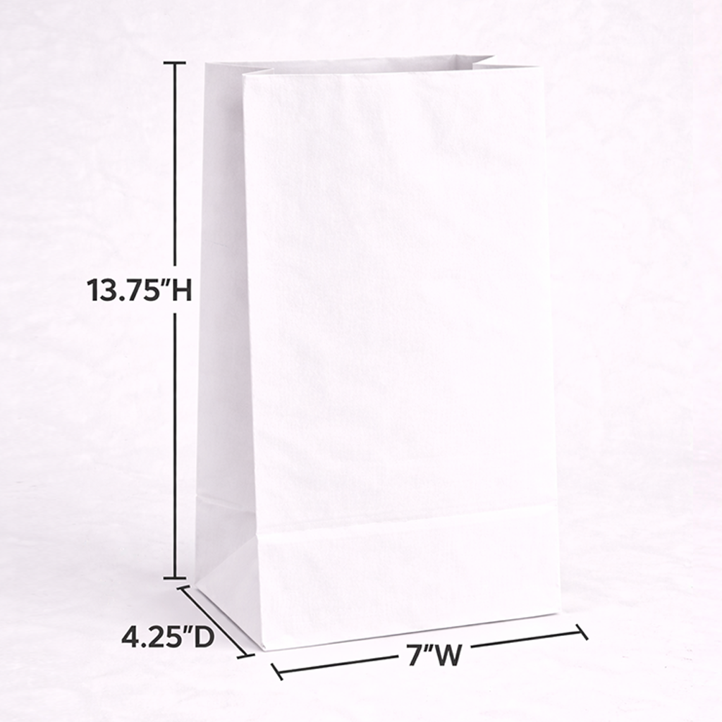 Plain SOS Paper Bags