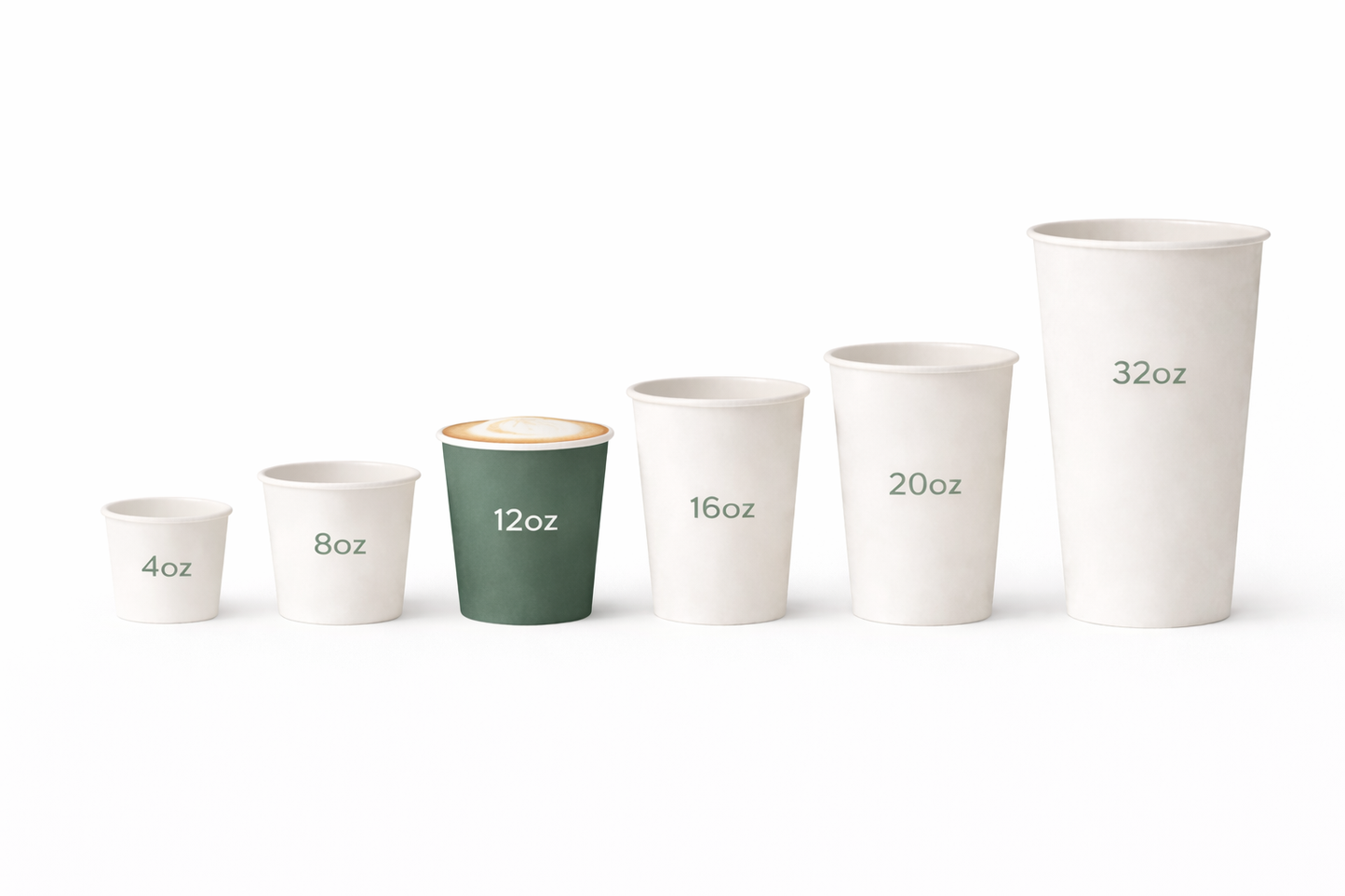 Custom Printed Single-Wall Paper Cups