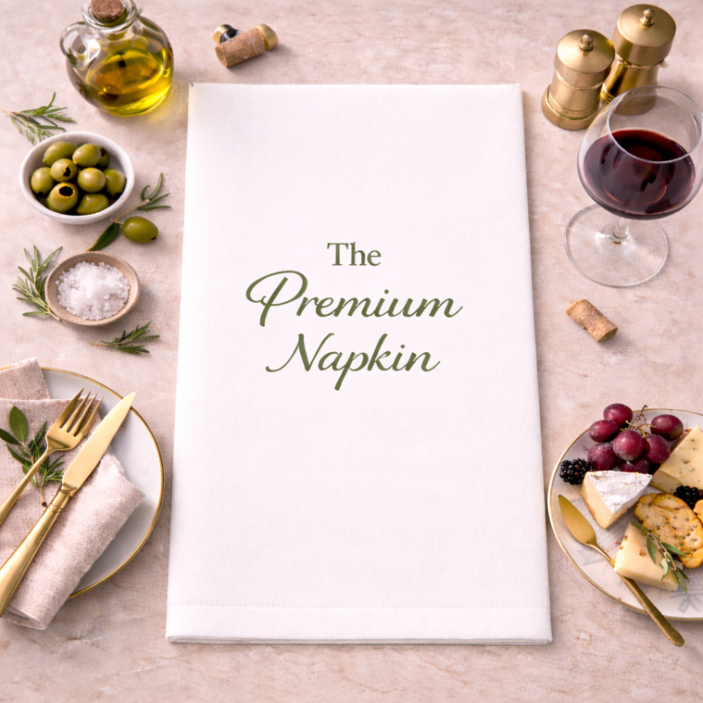 White Premium Napkins