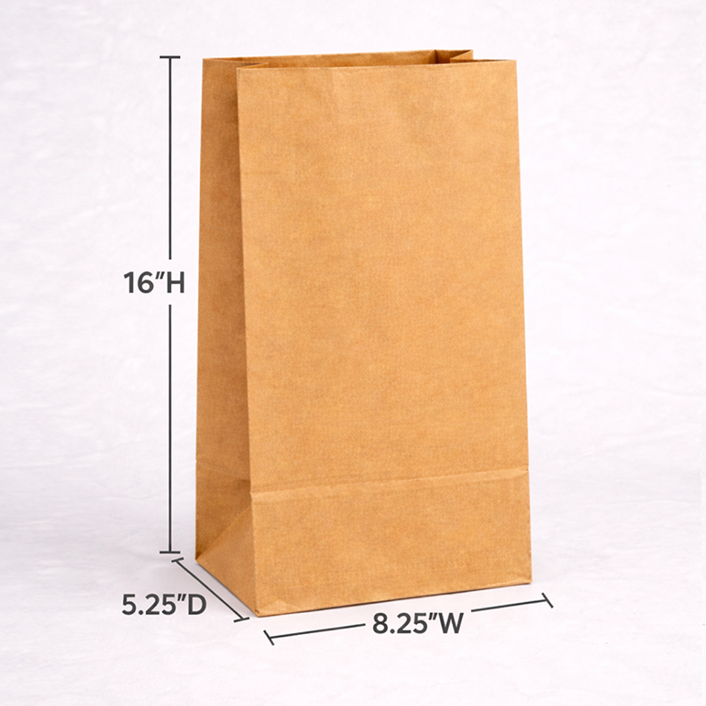 Plain SOS Paper Bags