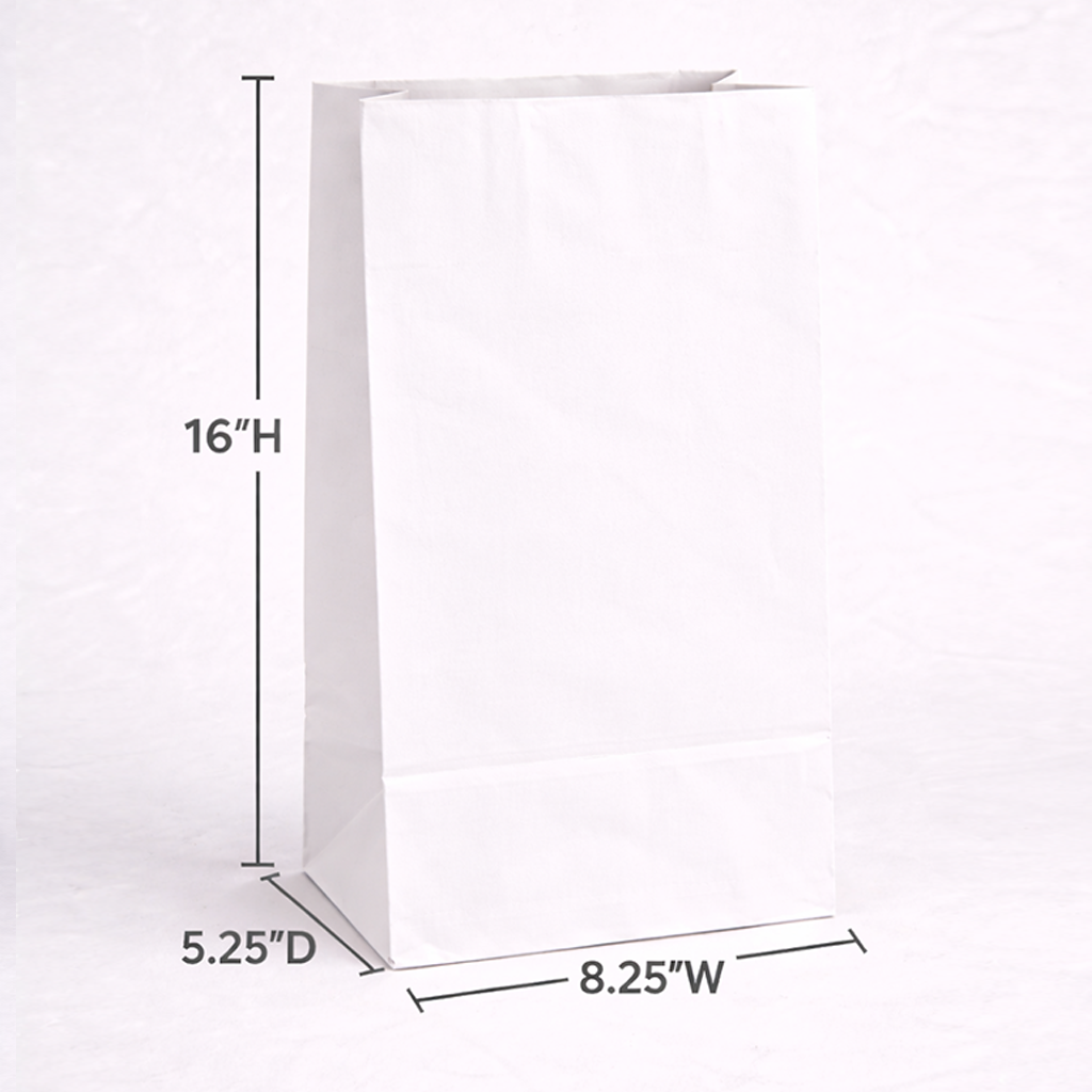 Plain SOS Paper Bags