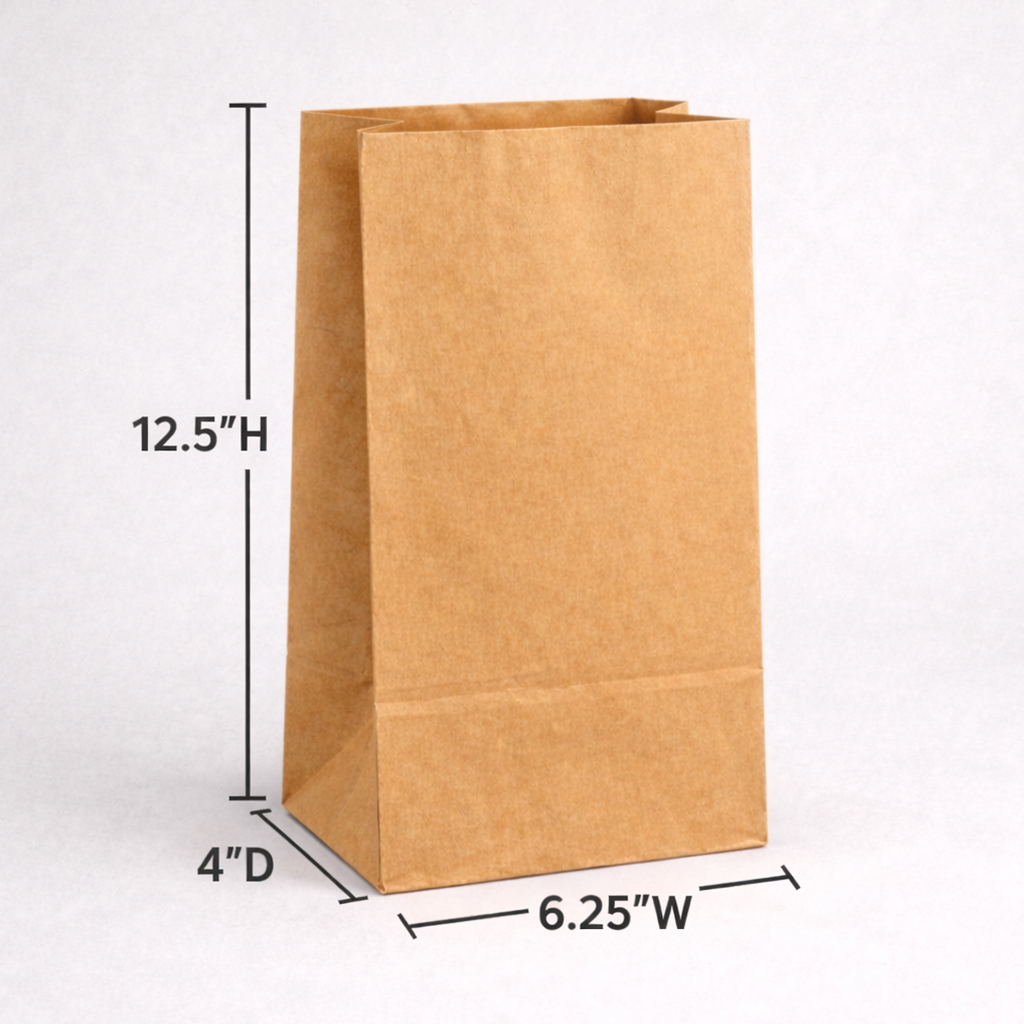 Plain SOS Paper Bags
