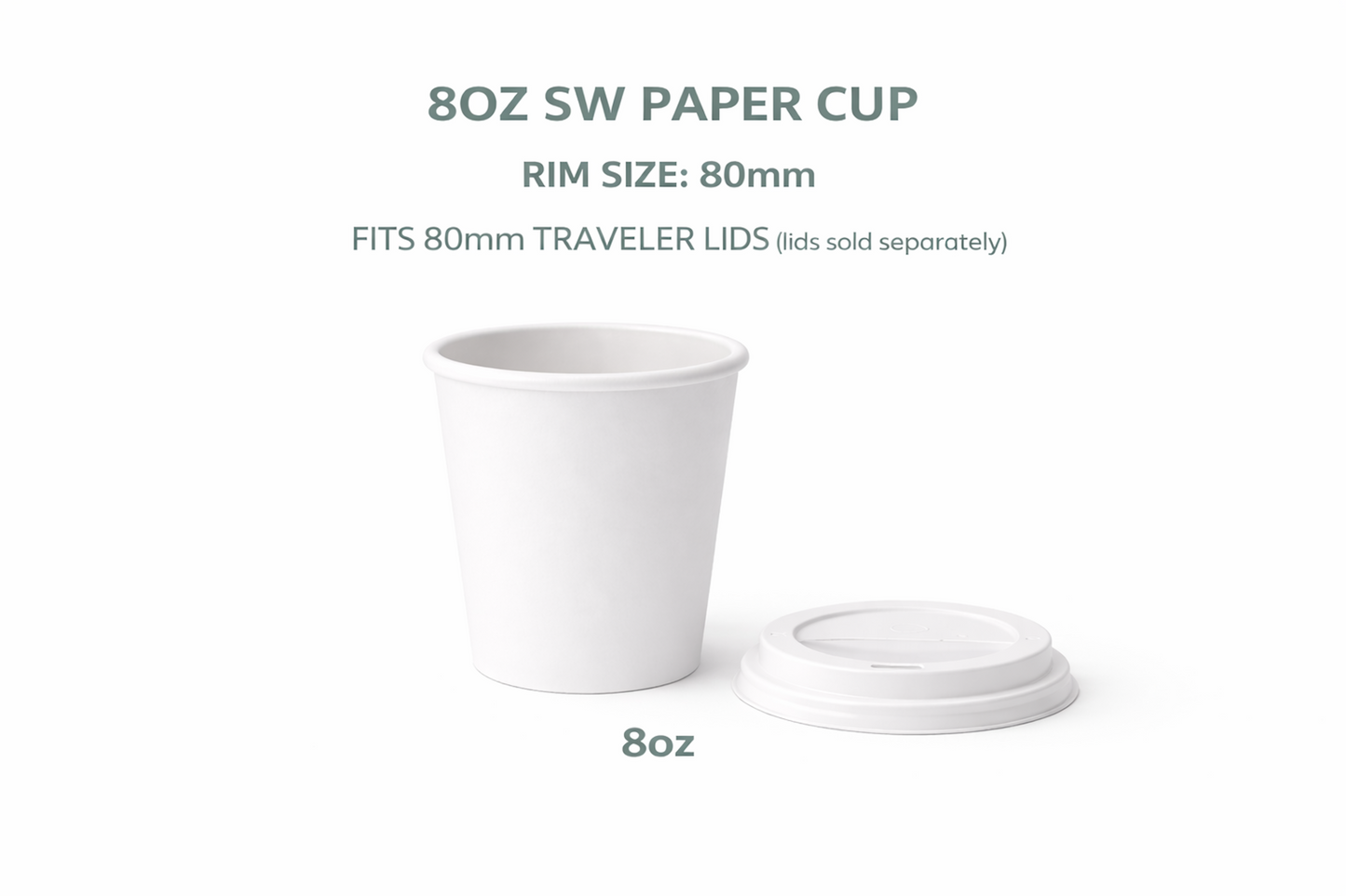 Plain Single-Wall Paper Cups