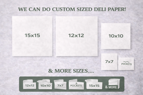 Custom Greaseproof Deli paper